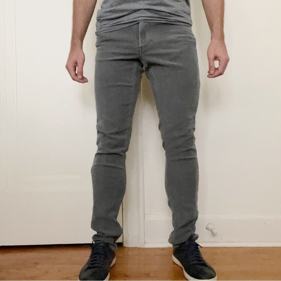 Faherty Stretch Terry 5 Pocket Pant Slim Fit Gray Men’s 28x33 - Picture 1 of 8